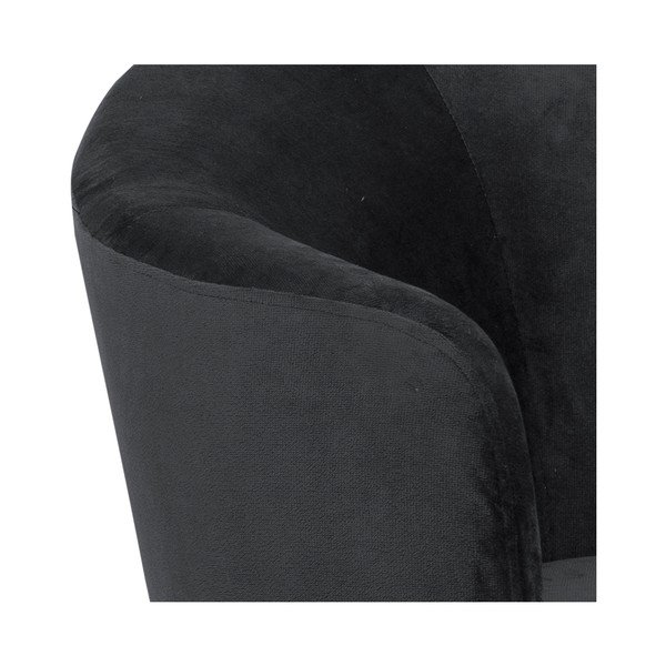 Antracytowa sofa z aksamitnym obciciem Actona Biloxi, 160 cm-image-4