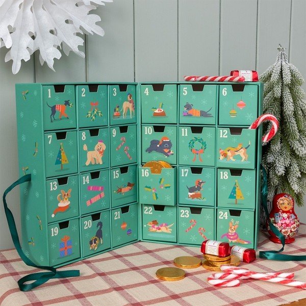 Kalendarz adwentowy 37,5 cm Festive Friends – Rex London-image-3