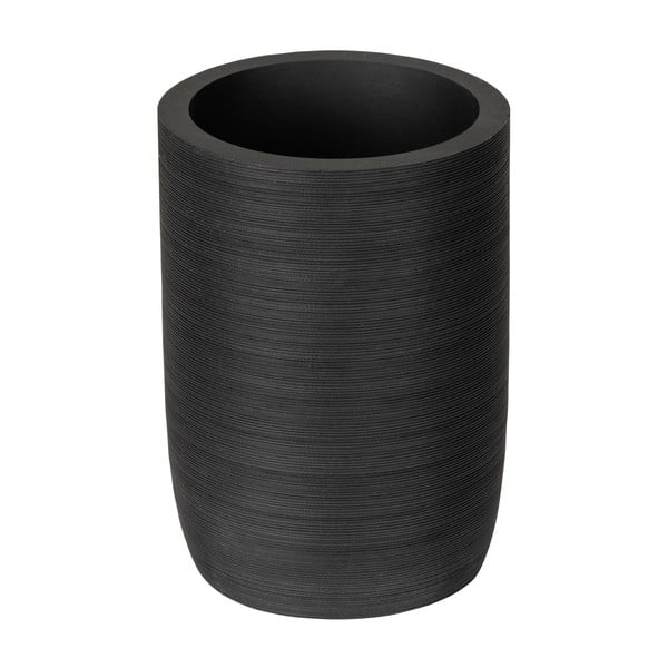 Czarny kubek na szczoteczki do zębów z żywicy polimerowej Altavalle – Wenko-image-3