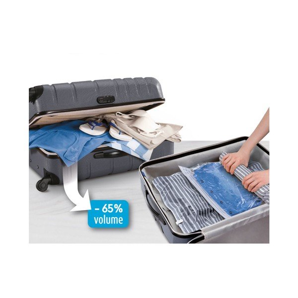 Zestaw 2 podróżnych worków próżniowych Domopak Travel-image-1