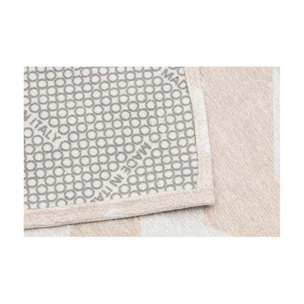 Beżowo-biały chodnik Floorita Optical, 80x130 cm-image-3