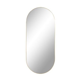 Lustro ścienne z ramą w kolorze złota House Nordic Jersey, 35x80 cm