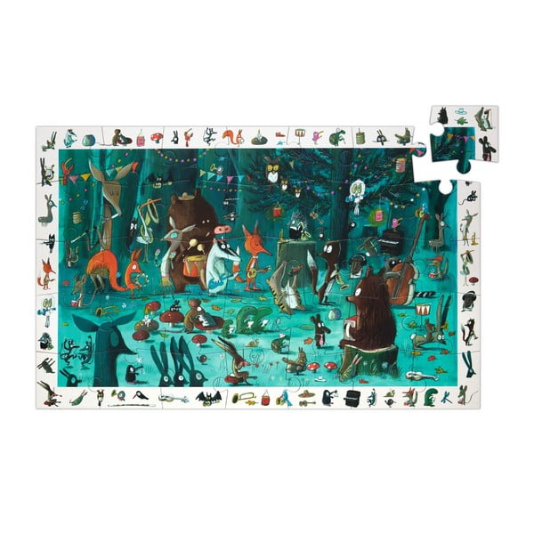 Dziecięce puzzle Djeco Observation Leśna Orkiestra-image-2