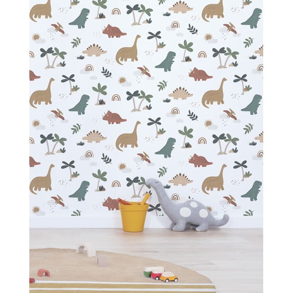 Tapeta dziecięca 10 m x 50 cm Cool Dinosaurs – Lilipinso-image-1