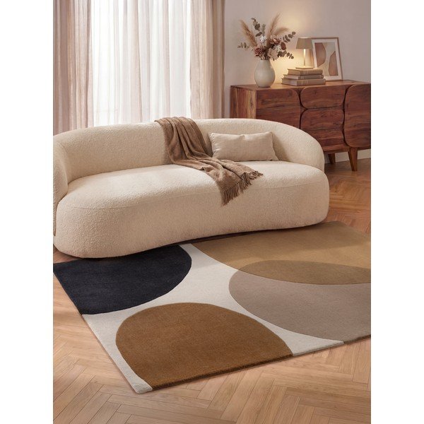 Koniakowy wełniany dywan 120x170 cm Ruvia – Villeroy&Boch-image-3