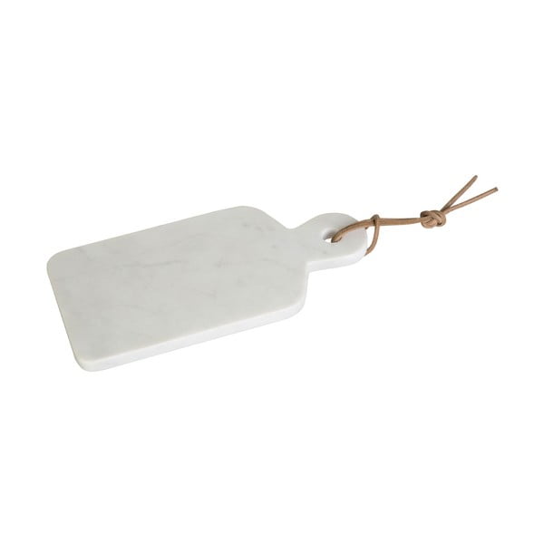 Biała deska marmurowa Premier Housewares, 27x13 cm