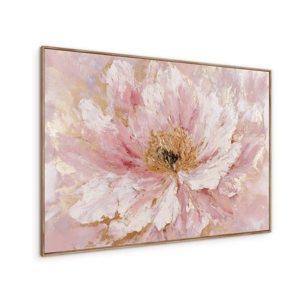 Obraz drukowany z ramą w zestawie/na płótnie 100x70 cm Floral Whispers – Styler-image-4
