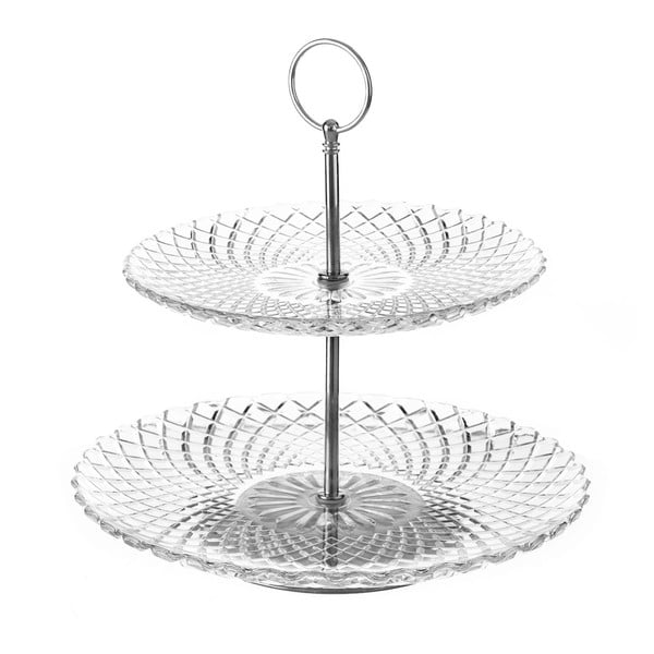 Szklana etażerka Harlequin – Casa Selección