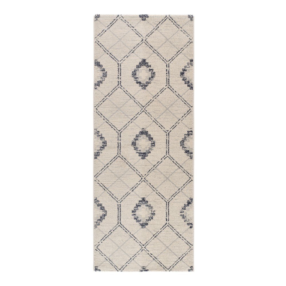 Niebieski/beżowy chodnik 80x200 cm Siroco – Universal
