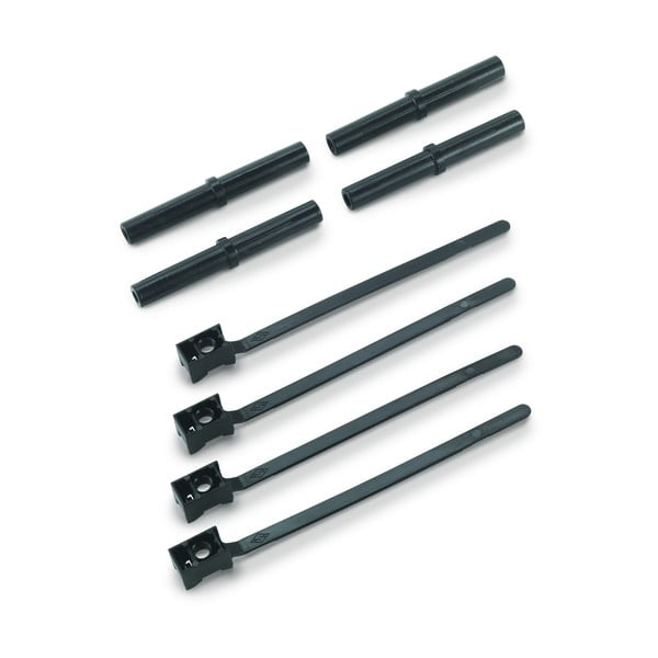 Biała dwupoziomowa półka nad pralką Sky Wash - Metaltex-image-2