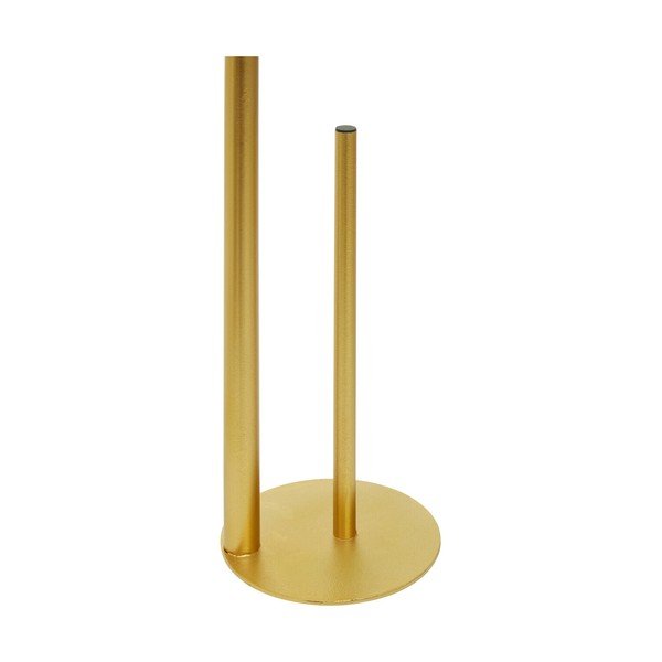 Metalowy stojak na papier toaletowy w kolorze złota Fay – Premier Housewares