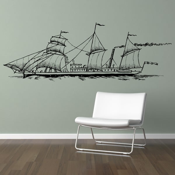 Naklejka Ship, 110x298 cm