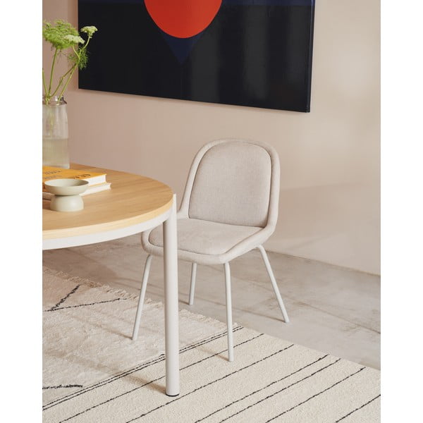 Beżowe krzesło Aimin – Kave Home-image-1