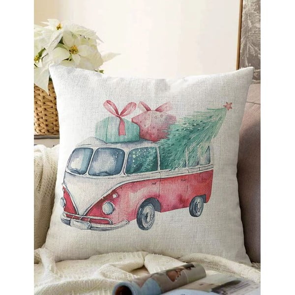 Poszewka na poduszkę ze świątecznym motywem 43x43 cm – Mila Home