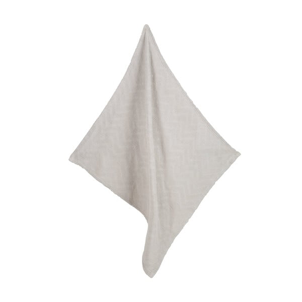 Jasnoszary dzianinowy koc dziecięcy z bawełny organicznej 80x80 cm Lil Planet – Roba-image-3