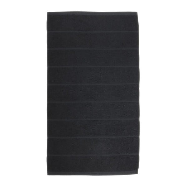 Czarny ręcznik Aquanova Adagio, 70x130 cm