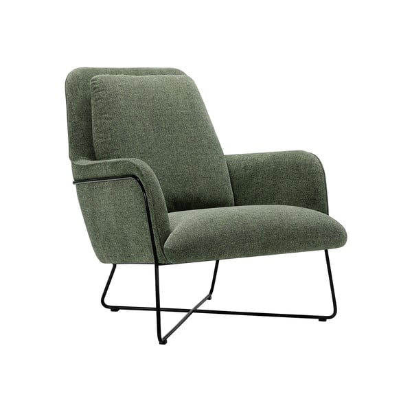 Zielony fotel Oliver – Sits