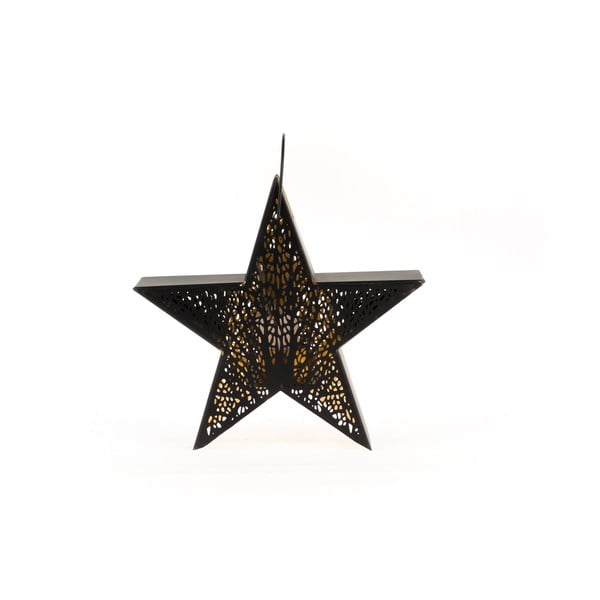 Metalowy lampion w kształcie gwiazdy Dakls