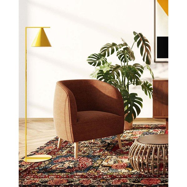 Ceglasty fotel Licio – Ame Yens-image-1