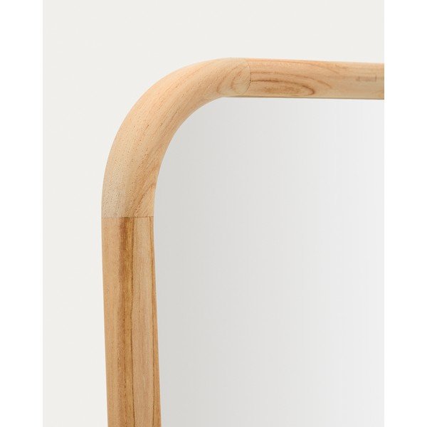Lustro z drewnianą ramą ścienne 54x154 cm Milsa – Kave Home-image-4