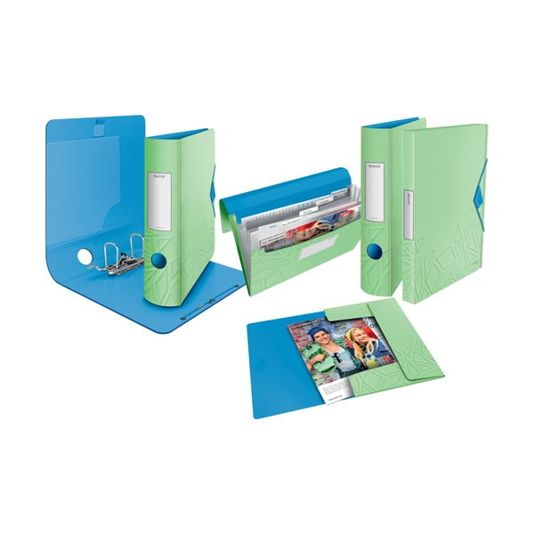 Zielona teczka z przegródkami Leitz-image-4