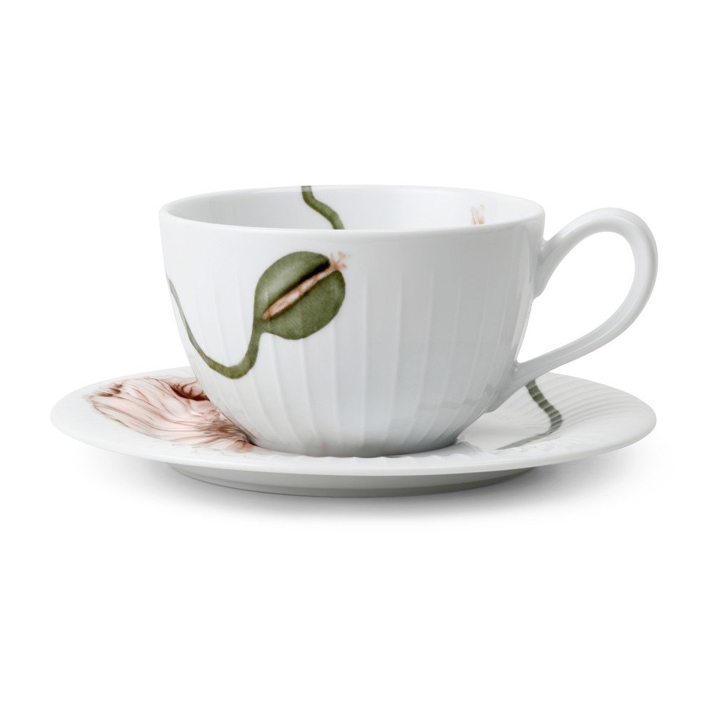 Biała porcelanowa filiżanka 380 ml Hammershøi Poppy – Kähler Design