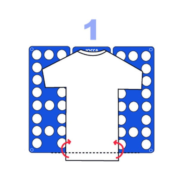 Białe urządzenie do składania koszulek Jocca-image-1