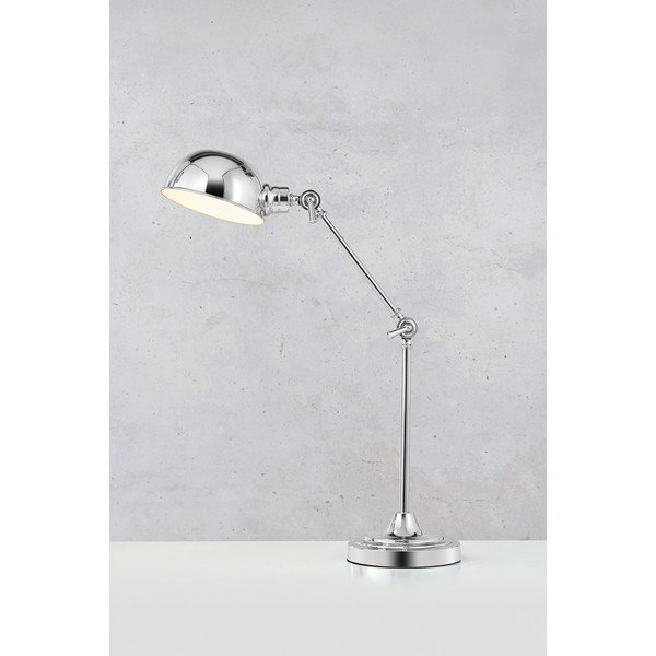 Lampa stołowa w kolorze srebra (wysokość 67 cm) Portland – Markslöjd-image-3