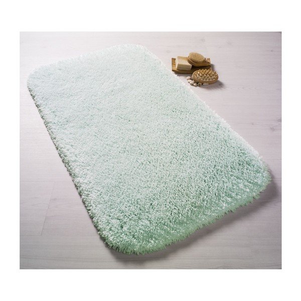 Miętowy dywanik łazienkowy Confetti Bathmats Miami, 50x57 cm