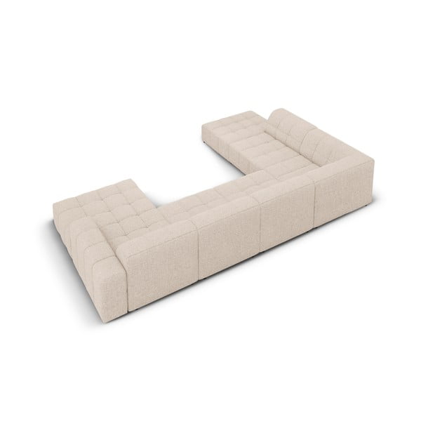 Beżowy narożnik (lewostronny/w kształcie litery U) Chicago – Cosmopolitan Design-image-4