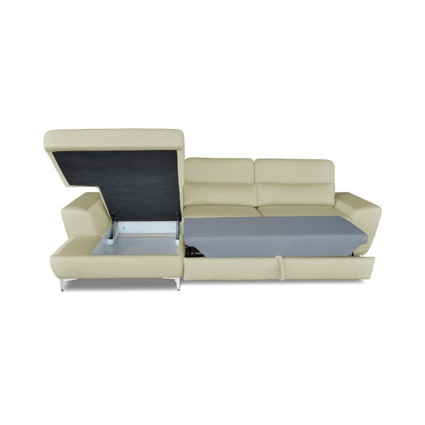Kremowy rozkładany narożnik lewostronny Windsor  & Co. Sofas Omega-image-3