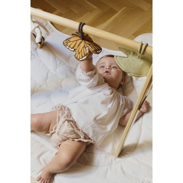 Kremowa mata do zabawy dla dzieci 100x110 cm Swan – Lorena Canals-image-2