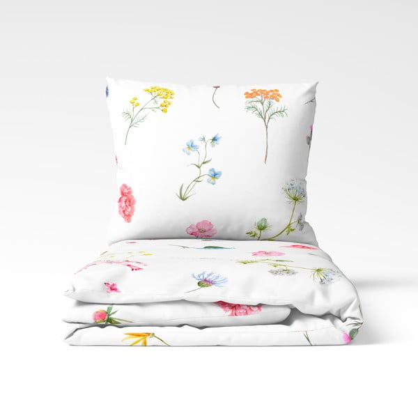 Bawełniana pościel dwuosobowa Bonami Selection Fleur, 200x200 cm-image-2