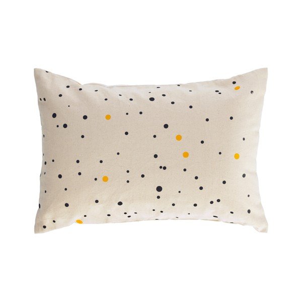 Beżowa dziecięca poszewka na poduszkę z bawełny organicznej Kave Home Xiel, 50x30 cm