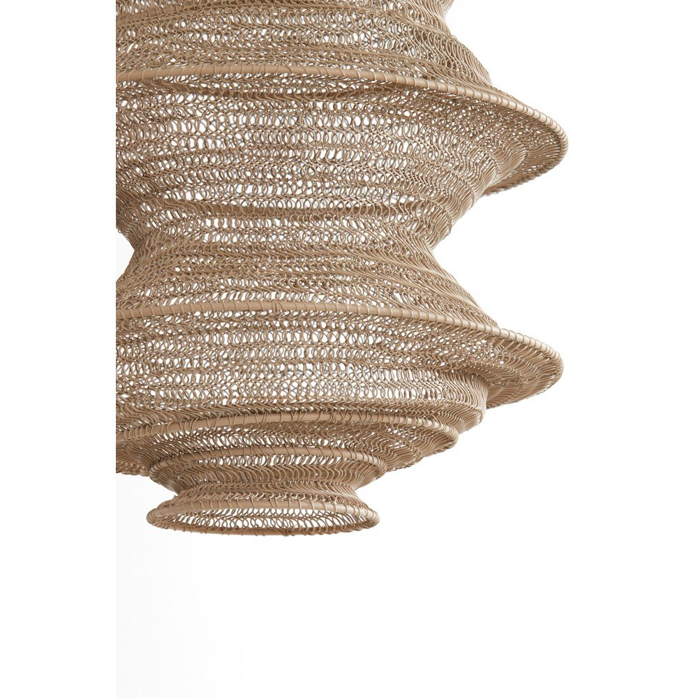 Beżowa metalowa lampa wisząca Nakisha – Light & Living (zdjęcie 8)