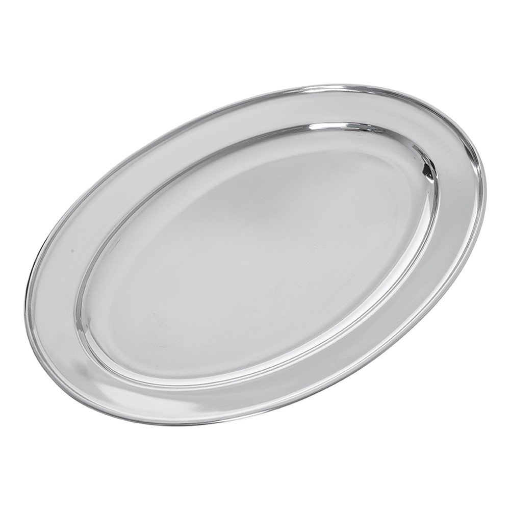 Taca do serwowania ze stali nierdzewnej 23x34,5 cm – Orion