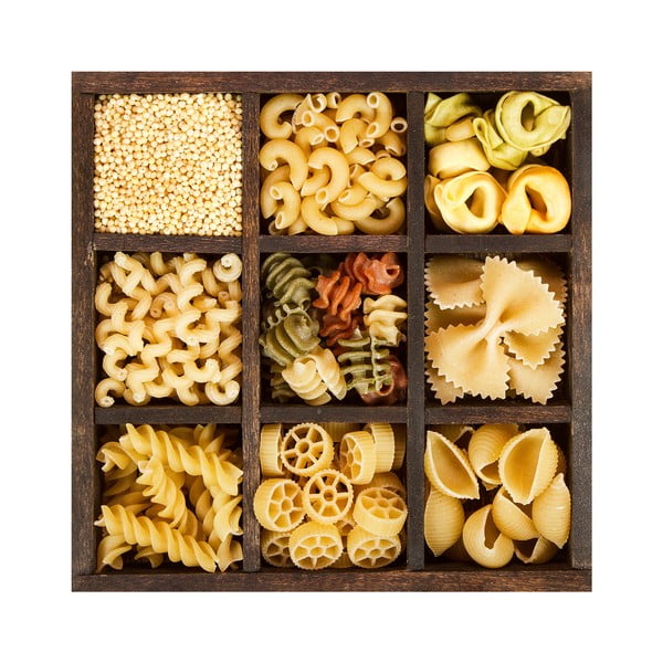 Szklany obraz 30x30 cm Pasta Box – Styler