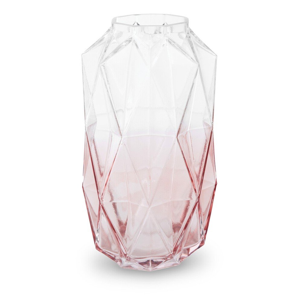 Różowy szklany wazon (wysokość 28 cm) Brice – Premier Housewares