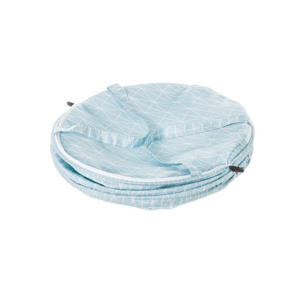 Niebieski kosz na pranie Unimasa Bobby, Ø 40 cm-image-1