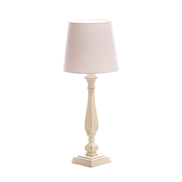 Lampa stołowa Tower White/Cream, 60 cm