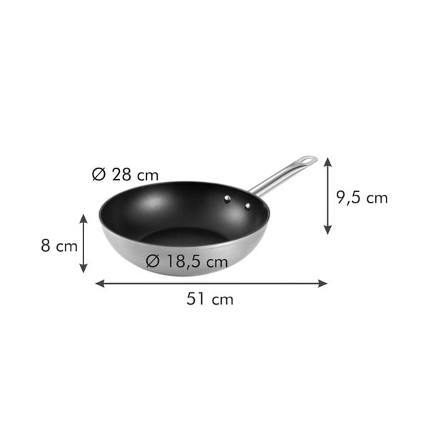 Patelnia wok ø 28 cm GrandChef – Tescoma-image-1
