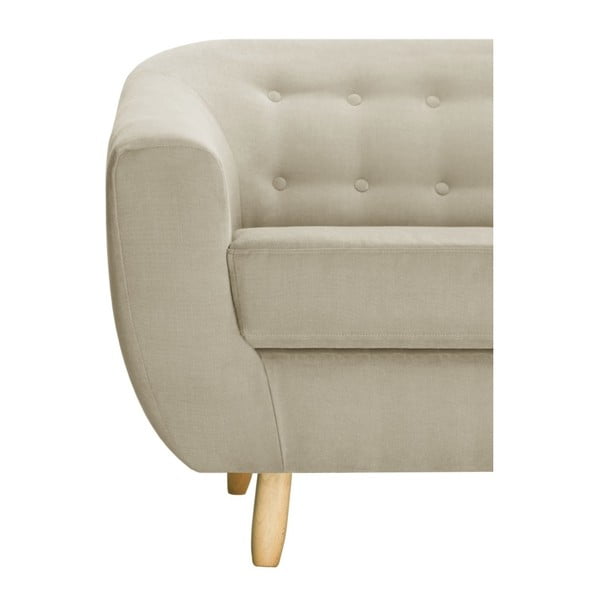 Szarobrązowa sofa 2-osobowa Jalouse Maison Vicky-image-1