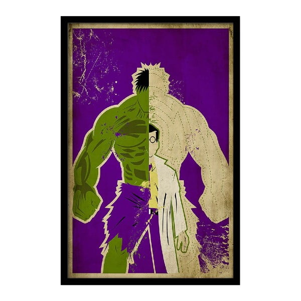 Plakat Double Hulk, 35x30 cm