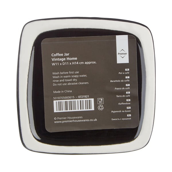 Ceramiczny pojemnik na kawę – Premier Housewares-image-3