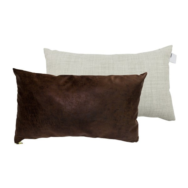 Zestaw 2 poduszek z wypełnieniem Karup Deco Cushion Mocca/Light Grey, 45x25 cm