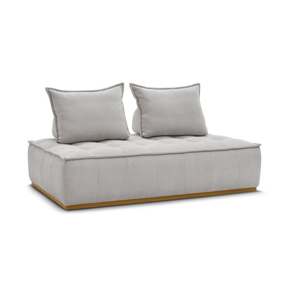 Jasnoszara sofa z tkaniny szenilowej 175 cm Elisa – Bobochic Paris-image-3
