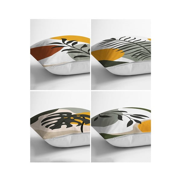 Poszewki na poduszki zestaw 4 szt. 43x43 cm – Minimalist Cushion Covers-image-1