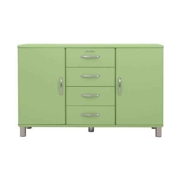 Zielona niska komoda 146x92 cm Malibu – Tenzo
