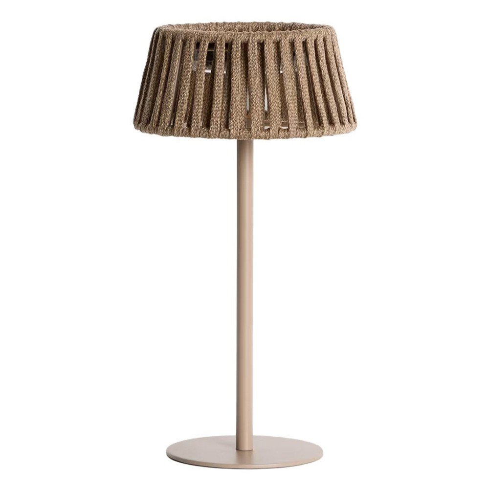 Lampa zewnętrzna stołowa/przenośna LED solarna (wysokość 30 cm) Aldet – Kave Home
