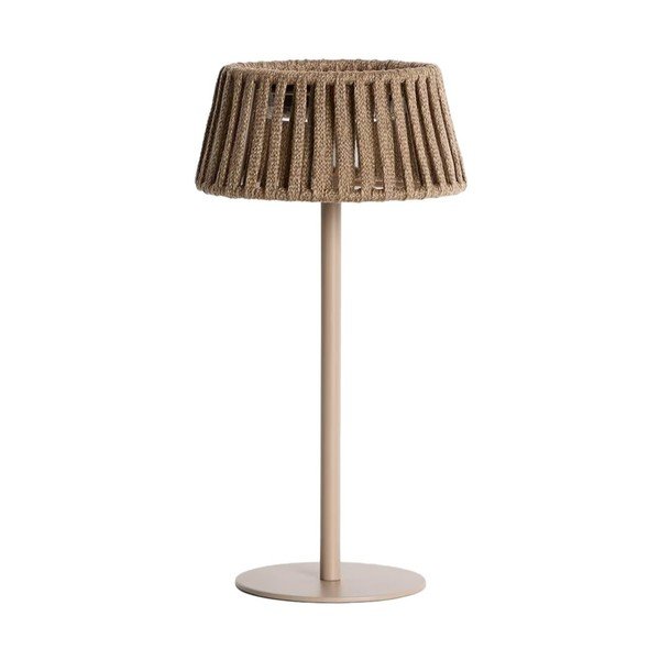 Lampa zewnętrzna stołowa/przenośna LED solarna (wysokość 30 cm) Aldet – Kave Home